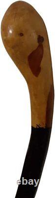 Imported Shillelagh Wooden Irish Walking Stick, Handcrafted 100% Blackthorn Wood