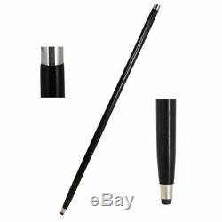 LOT 10 Black Wood Vintage Walking Stick Only For Cane Handle (Only wooden shaft)