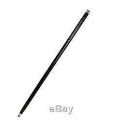 LOT OF 10 Black Wood Vintage Walking Stick Only For Handle(Only wooden shaft)