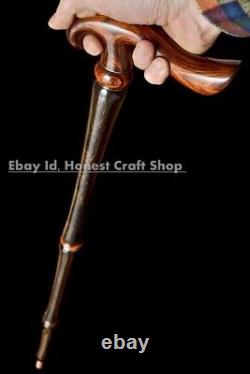 Luxury Walking Cane Wooden Walking Stick For Men Women Walking Handmade Style Q1