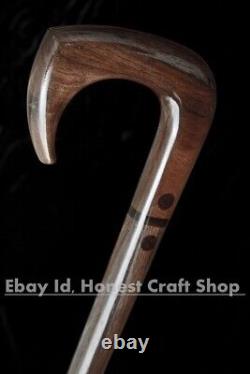 Luxury Walking Cane Wooden Walking Stick For Men Women Walking Handmade Style T2