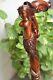 Mermaid Wooden Carved Walking Stick Cane Handmade Wood Crafted Comfortable