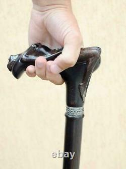 Newly Fashionable Walking Cane for Men Nymph Wooden Walking Sticks Canes