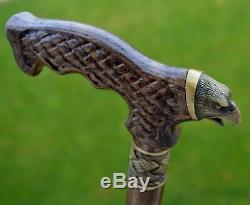 OAK Canes Walking Sticks Wooden Reed Handmade Men's Accessories Cane EAGLE