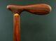 Petite Cane Walking Stick Made From Kingwood Rosewood Exotic Wooden Hand Crafted