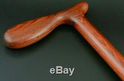 Petite Cane Walking stick made from KINGWOOD Rosewood exotic wooden hand crafted
