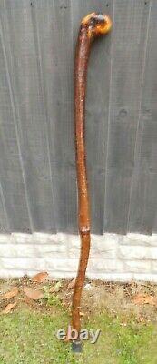 Professionally Handcrafted Blackthorn Shillelagh Wooden Walking Stick 41