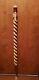 Rare Vintage- One Of A Kind Hand Carved Wooden Walking Stick/cane! Nice