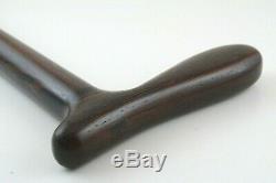 Short Cane Walking stick made from WENGE wooden handmade hand crafted