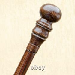 Stylish Hand Carved Wood Walking Stick Canes for Men Women Knob Wooden Cane