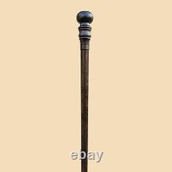 Stylish Wooden Walking Sticks for Men Women Walking Stick Caved Knob Handle Cane