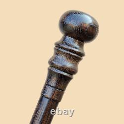 Stylish Wooden Walking Sticks for Men Women Walking Stick Caved Knob Handle Cane