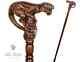 Swamp Monster Wooden Walking Stick Cane Collectible Hand Carved Walking Cane