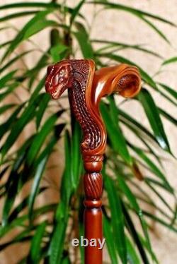 Unique Dinosaur Wooden Unique Wooden Walking Stick Hand Carved Cane gifts items