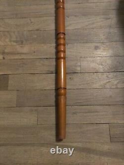 Unique Wooden Hammer Cane / Walking Stick 35 Long
