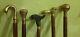 Victorian Walking Stick With Different Handle Wooden Walking Stick Lot Of 5 Unit