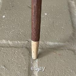 Vintage 25 Hand Carved Wood Decorative Tribal Walking Stick Staff Woman