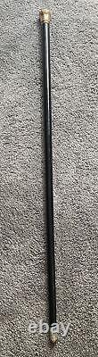 Vintage Antique Gold Filled Top Knob Walking Stick Cane High Quality