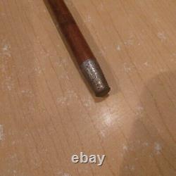 Vintage Antique Rare Child's Bent Wood Wooden Walking Stick Cane 22 Medical