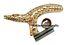 Vintage Brass Designer Crocodile Handle For Wooden Walking Stick Only Handle