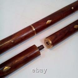 Vintage Brass Wooden Natural Sheesham wood Walking Cane Brass Handle Stick cane