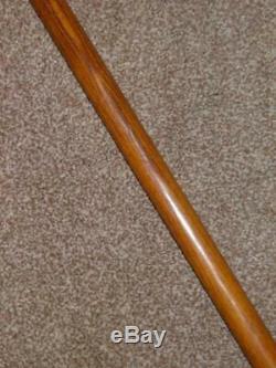 Vintage Circa 1950's Wooden Crook Topped Gadget Tippling Walking Stick/Cane 88cm