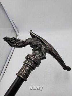 Vintage Dragon Walking Stick Wooden Stick 37