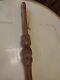 Vintage Hand Carved Winnie The Poo Walking Stick Heavy Duty Oak 51 Inches