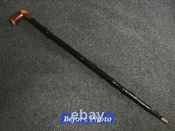 Vintage Irish Blackthorn Shillelagh Walking/Fighting Stick Cleaned & Polished