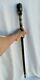 Vintage Moroccan African Wooden Walking Stick Tribal Leader Ethnic Crutch Cane