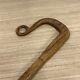 Vintage Oak Hardwood Shepherds Loop Crook Handle Walking Stick Cane 41