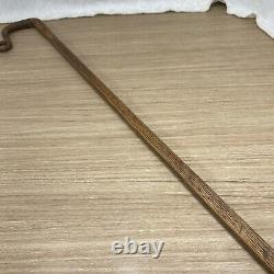 Vintage Oak Hardwood Shepherds Loop Crook Handle Walking Stick Cane 41