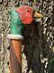 Vintage Rare Walking Stick Of A Pheasant Wooden Carved By Stan Sparre Cape Cod