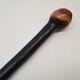 Vintage Shillelagh Irish Walking Stick Blackthorn Lacquered With Metal Tip 36