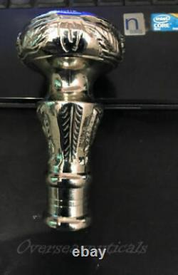 Vintage Silver Head Handle for Wooden Walking Stick Cane WORKING Lot Of 10 GIFT