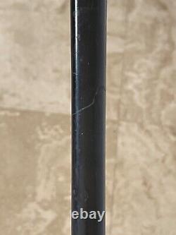 Vintage Wooden Walking Stick Cane with Sterling Silver Top