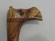 Vintage Wooden Walking Stick Antique Carved Camel Middle East Palestine (mo)