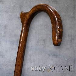 Walking Cane Men Women Seniors Mobility Palm Rest Hickory Wooden Masters USA A31