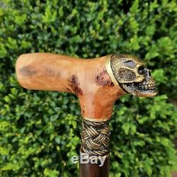 Walking Cane Walking Stick Handmade Wooden Cane Exclusive and Unique Design X34