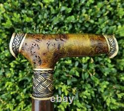 Walking Cane Walking Stick Handmade Wooden Cane Exclusive and Unique Design X82