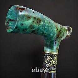 Walking Cane Walking Stick New Wooden Burl Cane Handmade gift L43