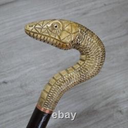 Walking Stick Cane Wooden Carving Handmade Cane hiking stick Gift (Raptor)