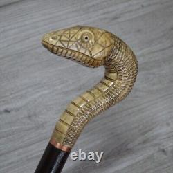 Walking Stick Cane Wooden Carving Handmade Cane hiking stick Gift (Raptor)