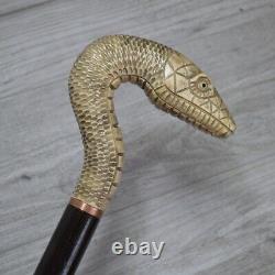 Walking Stick Cane Wooden Carving Handmade Cane hiking stick Gift (Raptor)