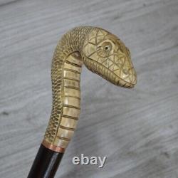 Walking Stick Cane Wooden Carving Handmade Cane hiking stick Gift (Raptor)