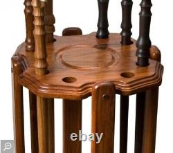 Walking Stick Rack Wooden Storage Rack for Walking Canes Sticks Entryway Stick