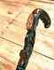 Walking Stick, Christian Cross Wooden Walking Stick Cane Wood Carved Crafted