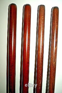 Wooden Brown Shafts for Stickmaking Beech Wood Walking Sticks Shanks/Blanks 23MM