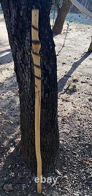 Wooden Cane Walking Hiking Stick Natural Vine Twisted Bucksnork TENN. 4.5
