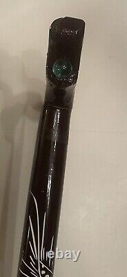 Wooden Dragon Walking cane stick Hand Carved Crafted Mystic withmarble